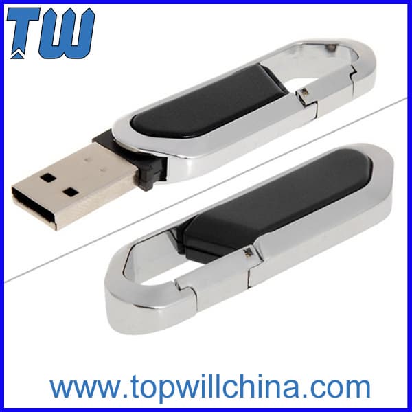 Carabiner Design Twister Flash Drive 32GB Out Sport